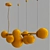 POLDI AMBER: Stunning Metal and Glass Lamps 3D model small image 4