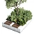 Urban Green Benches - Tree Collection 3D model small image 3