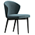 Fargo Chair: Stylish Design, Premier Fabric 3D model small image 4