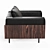 Elegant Minotti Brasilia Armchair: Luxury and Comfort 3D model small image 3