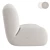 Pukka Modern Lounge Chair 3D model small image 3