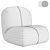 Pukka Modern Lounge Chair 3D model small image 5