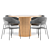 Elegant Signorina Dining Set 3D model small image 3