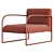 Modern Arcos Armchair by Arper 3D model small image 4