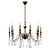 Gleaming Elegance: Consuelo Chandelier 3D model small image 1