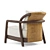 Sleek and Stylish Alison Armchair 3D model small image 2