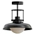 Ormandy 12" Semi-Flush Fixture 3D model small image 1