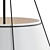 Sleek Conical Pendant Light 3D model small image 3