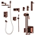 Timo Selene Collection: Complete Bathroom Set 3D model small image 4