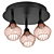 Volga 3-Light Copper Ceiling Lamp 3D model small image 4