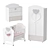 Stella Kids Furniture Set: Stylish and Functional 3D model small image 1