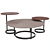 Eleganza Coffee Table Set 3D model small image 1