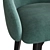 Hank Compact Wooden Leg Chair 3D model small image 4