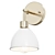 Modern Dapper Sconce Wall Lamp 3D model small image 1