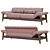Elegant MERIEM Sofa: Stylish Comfort 3D model small image 3