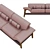 Elegant MERIEM Sofa: Stylish Comfort 3D model small image 4