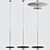 Sleek FLAT Lighting Set 3D model small image 3