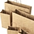 MeshSmooth Paper Bags Set 3D model small image 4