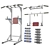 3-in-1 Wall Mounted Bar & Dumbbells 3D model small image 2