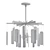 Arteriors Harriet Chandelier: Exquisite Illumination 3D model small image 2