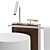 FALPER Tap Holder: Sleek Design & Integrated Towel Bar 3D model small image 2