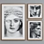 Modern Collage Picture Frame Set 3D model small image 4