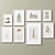 Versatile Picture Frames Set 3D model small image 4