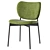 Elegant Eve Dining Chair: Modern Design, High Quality 3D model small image 1