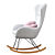 Nordic Zen Rocking Chair 3D model small image 4