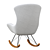 Nordic Zen Rocking Chair 3D model small image 5