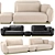 Roberto Cavalli Tobago Modular Sofa 3D model small image 1