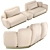 Roberto Cavalli Tobago Modular Sofa 3D model small image 5