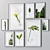 Modern Wall Painting Set 1724 3D model small image 1