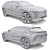 Sleek and Sophisticated Cadillac Lyriq 3D model small image 6