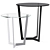 Sleek Jolly Coffee Table 3D model small image 4