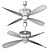 Minka Aire Bronze Ceiling Fan 3D model small image 5
