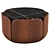Bloom: Round Marble Coffee Table 3D model small image 1