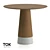 Minimalist Cone Dining Table 3D model small image 1