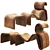 Artilleriet Leather Chair: Timeless Elegance 3D model small image 2