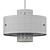 Elegant Luxe Pendant: Illuminate Your Home with Style 3D model small image 2