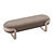 Carlo Colombo Leather Bench: Shirley 3D model small image 3