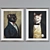 Cats Portrait Picture Frame Set 3D model small image 3