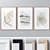 Elegant Wall Art Set - 4 Frames 3D model small image 1