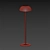 Bronze Finish Floor Lamp 3D model small image 2