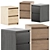 Sleek and Stylish: Ikea Malm 2-Drawer Chest 3D model small image 1