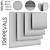 Ikea TRIPPEVALS Block-Out Blind 3D model small image 5