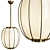 Elegant Ephron Pendant: A Timeless Lighting Marvel 3D model small image 1