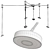 Modern Strain Pendant Light 3D model small image 2