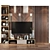 Modern TV Wall Unit: Stylish & Functional 3D model small image 3