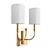 ED Ellen DeGeneres Brianna 2-Light Sconce 3D model small image 1